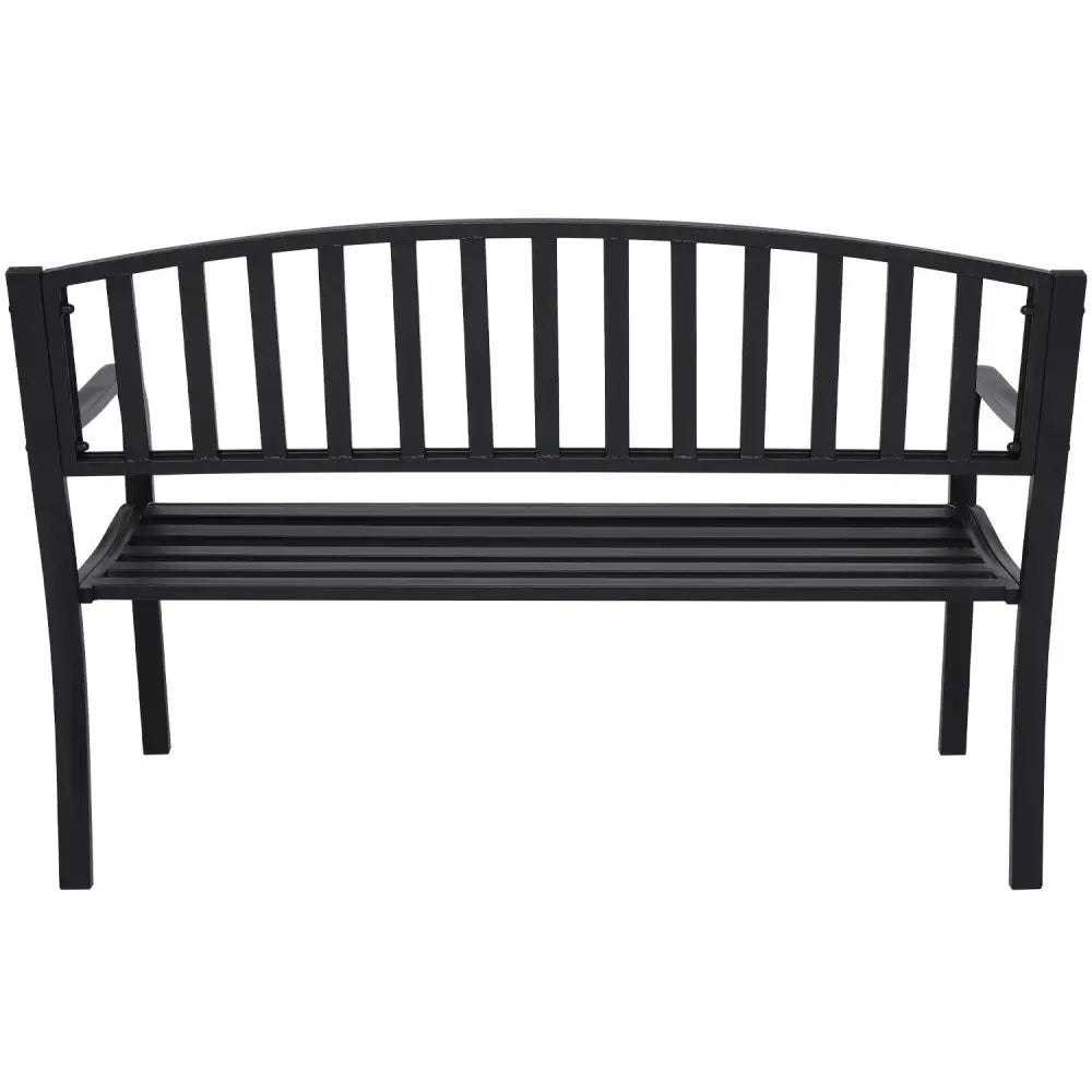 Wallaroo Steel Outdoor Garden Bench - Classic - Home & Garden > Garden Furniture