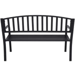 Wallaroo Steel Outdoor Garden Bench - Classic - Home & Garden > Garden Furniture