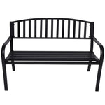 Wallaroo Steel Outdoor Garden Bench - Classic - Home & Garden > Garden Furniture