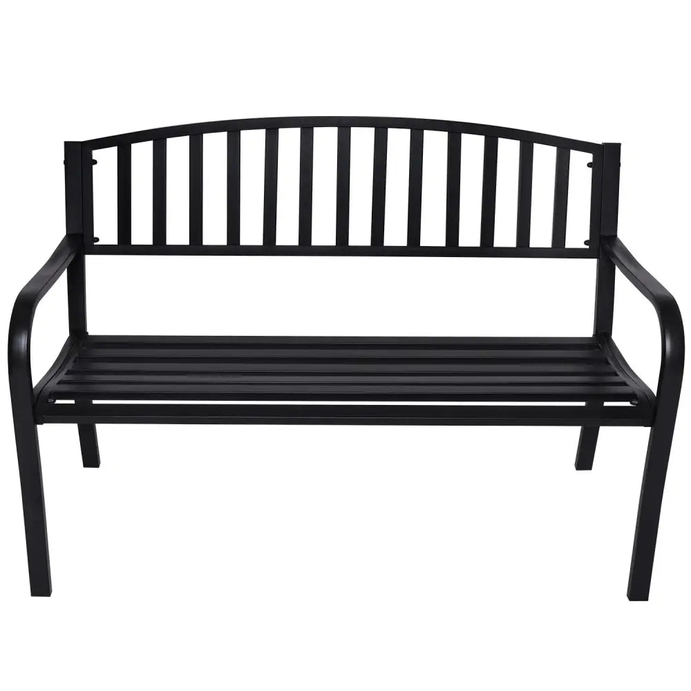 Wallaroo Steel Outdoor Garden Bench - Classic - Home & Garden > Garden Furniture