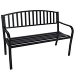 Wallaroo Steel Outdoor Garden Bench - Classic - Home & Garden > Garden Furniture