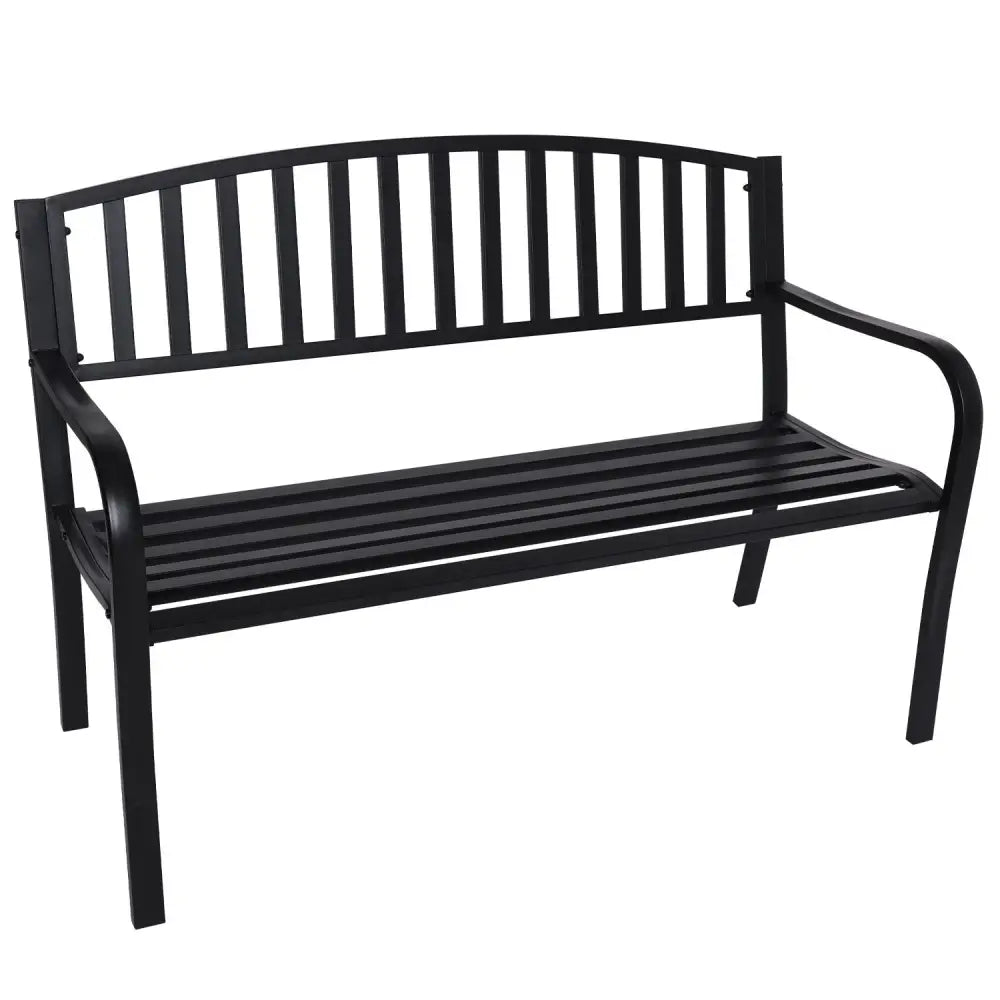 Wallaroo Steel Outdoor Garden Bench - Classic - Home & Garden > Garden Furniture