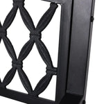 Wallaroo Steel Outdoor Garden Bench - Diamond - Home & Garden > Garden Furniture