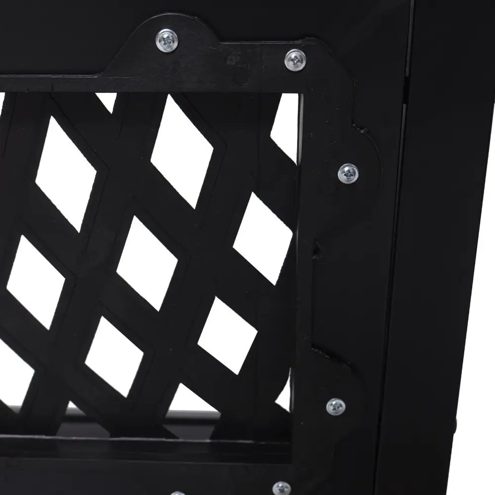 Wallaroo Steel Outdoor Garden Bench - Lattice - Furniture > Outdoor > Outdoor Sofas & Lounge Sets