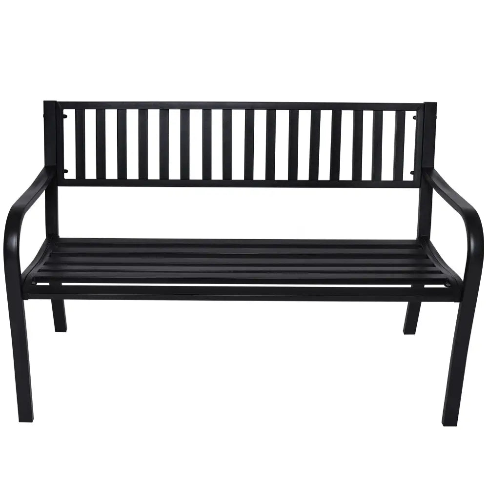 Wallaroo Steel Outdoor Garden Bench - Modern - Home & Garden > Garden Furniture