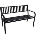 Wallaroo Steel Outdoor Garden Bench - Modern - Home & Garden > Garden Furniture