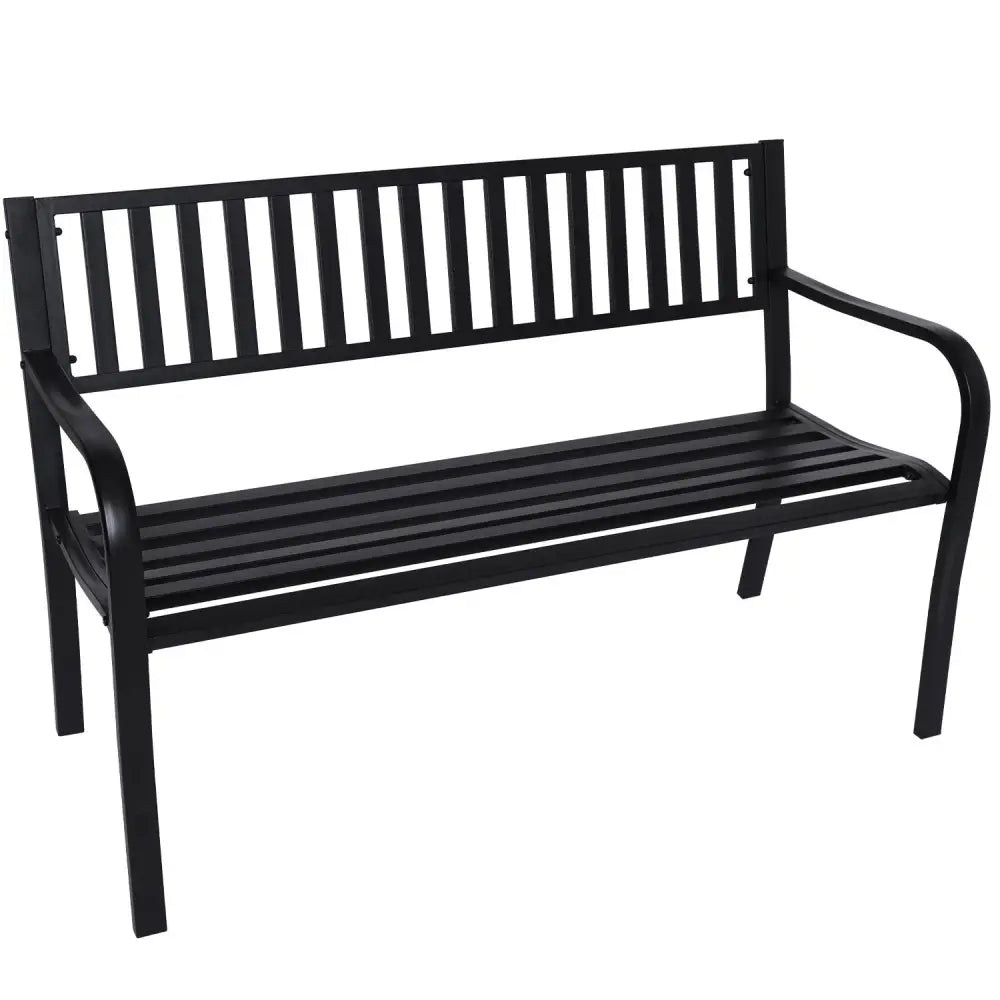 Wallaroo Steel Outdoor Garden Bench - Modern - Home & Garden > Garden Furniture