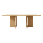 Walnut Melamine Dining Table 8 Seater - Furniture > Dining > Dining Tables