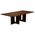 Walnut Melamine Dining Table 8 Seater - Furniture > Dining > Dining Tables