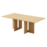 Walnut Melamine Dining Table 8 Seater - Furniture > Dining > Dining Tables