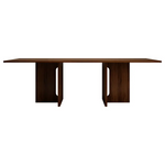 Walnut Melamine Dining Table 8 Seater - Furniture > Dining > Dining Tables