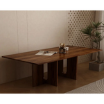 Walnut Melamine Dining Table 8 Seater - Furniture > Dining > Dining Tables