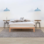 Warm Wooden Natural Bed Base Frame – Queen - Furniture > Bedroom > Beds & Bed Frames
