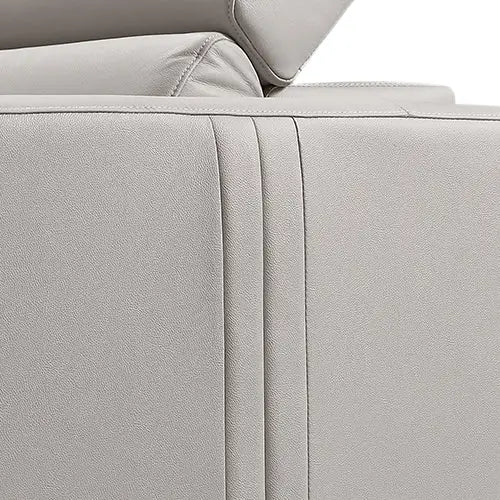Washington Genuine Leather 6 Seater Corner Sofa With 2 Electric Recliners And Reversible Console - Furniture > Sofas >