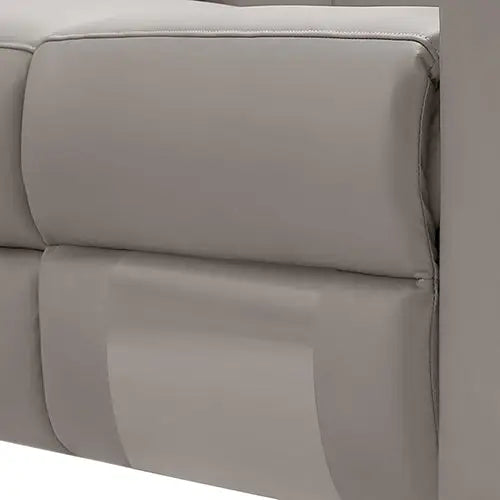 Washington Genuine Leather 6 Seater Corner Sofa With 2 Electric Recliners And Reversible Console - Furniture > Sofas >