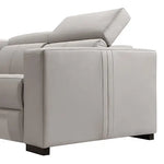 Washington Genuine Leather 6 Seater Corner Sofa With 2 Electric Recliners And Reversible Console - Furniture > Sofas >