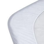 Waterproof Fitted Mattress Protector Large Cot Size 135x77x19cm - Home & Garden > Bedding
