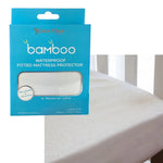 Waterproof Fitted Mattress Protector Large Cot Size 135x77x19cm - Home & Garden > Bedding