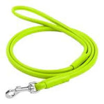 Waudog Leather Round Clip Leash W6MM - L183CM GREEN - Pet Care > Dog Supplies > Dog Collars Leads & Harnesses