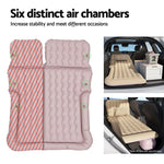 Weisshorn Car Mattress 175x130 Inflatable SUV Back Seat Camping Bed Beige - Furniture > Mattresses