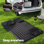 Weisshorn Car Mattress 175x130 Inflatable SUV Back Seat Camping Bed Black - Furniture > Mattresses