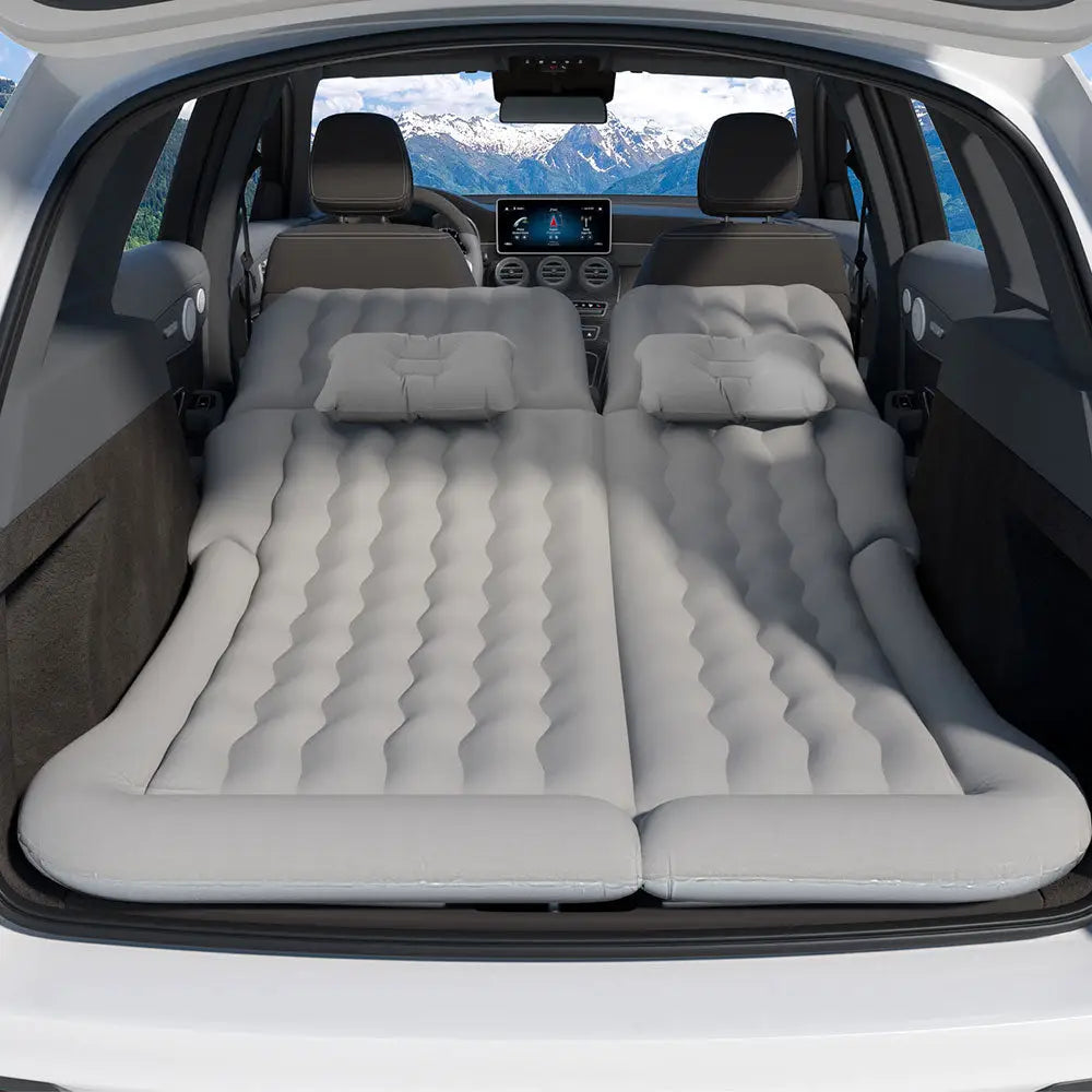 Weisshorn Car Mattress 175x130 Inflatable SUV Back Seat Camping Bed Grey - Furniture > Mattresses