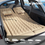 Weisshorn Car Mattress 175x130 Inflatable SUV Back Seat Camping Bed Beige - Furniture > Mattresses