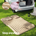 Weisshorn Car Mattress 175x130 Inflatable SUV Back Seat Camping Bed Beige - Furniture > Mattresses