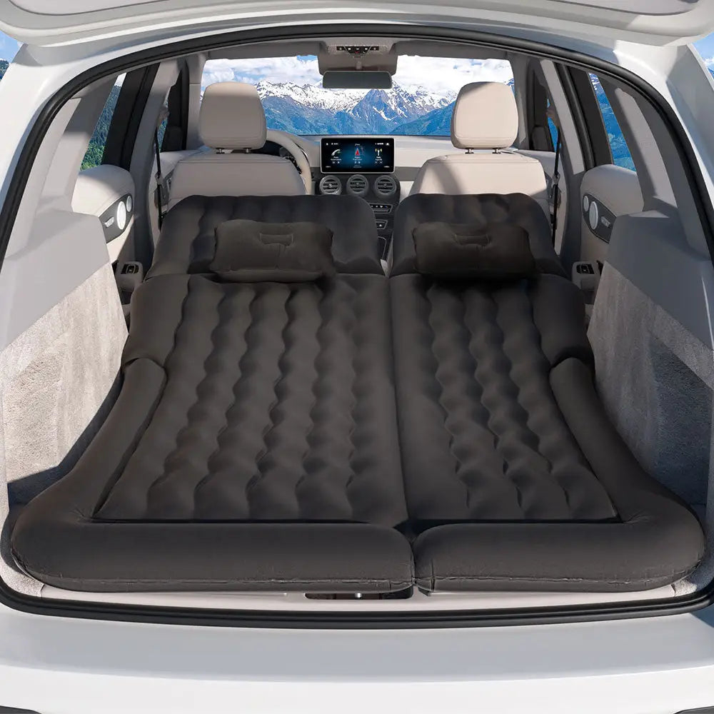Weisshorn Car Mattress 175x130 Inflatable SUV Back Seat Camping Bed Black - Furniture > Mattresses