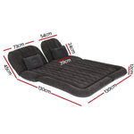 Weisshorn Car Mattress 175x130 Inflatable SUV Back Seat Camping Bed Black - Furniture > Mattresses