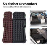 Weisshorn Car Mattress 175x130 Inflatable SUV Back Seat Camping Bed Black - Furniture > Mattresses