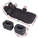 Weisshorn Car Mattress 176x80 Inflatable SUV Back Seat Camping Bed Charcoal - Furniture > Mattresses