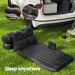 Weisshorn Car Mattress 176x80 Inflatable SUV Back Seat Camping Bed Charcoal - Furniture > Mattresses