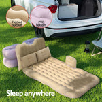 Weisshorn Car Mattress 176x80 Inflatable SUV Back Seat Camping Bed Beige - Furniture > Mattresses