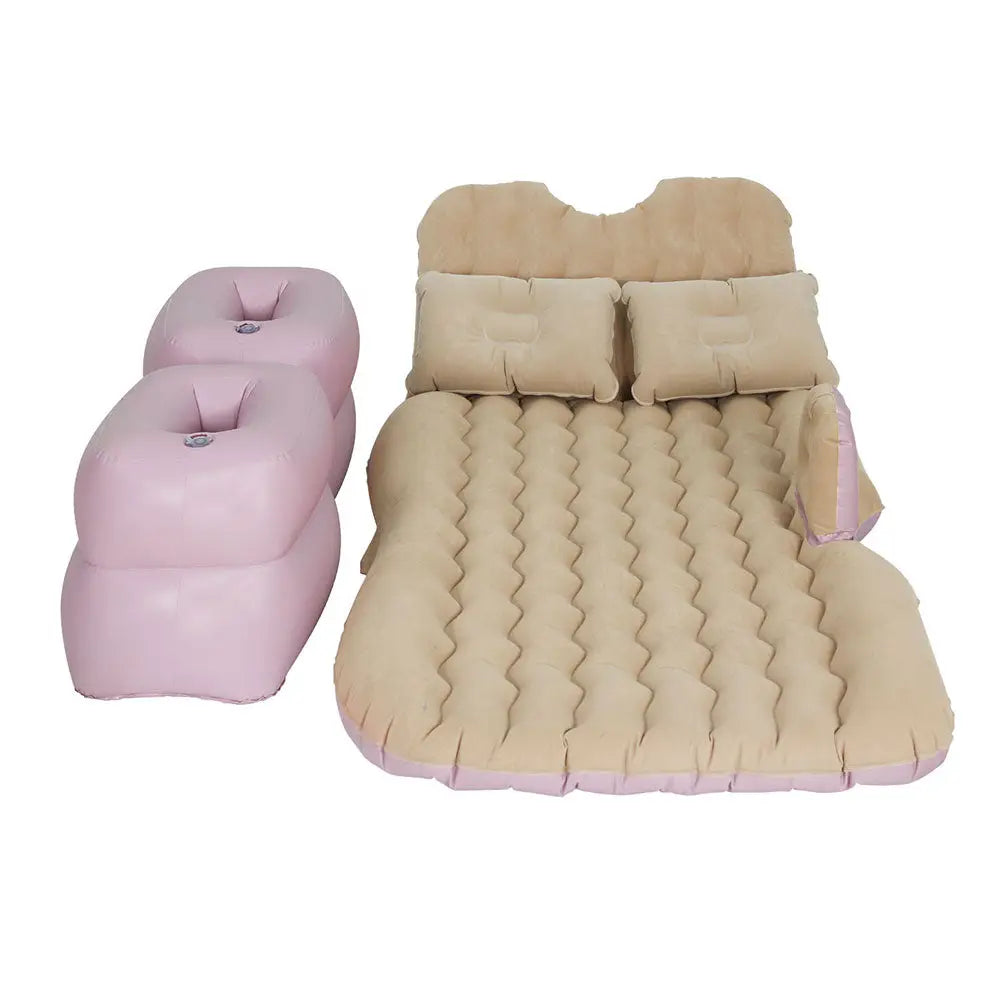 Weisshorn Car Mattress 176x80 Inflatable SUV Back Seat Camping Bed Beige - Furniture > Mattresses