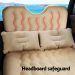 Weisshorn Car Mattress 176x80 Inflatable SUV Back Seat Camping Bed Beige - Furniture > Mattresses