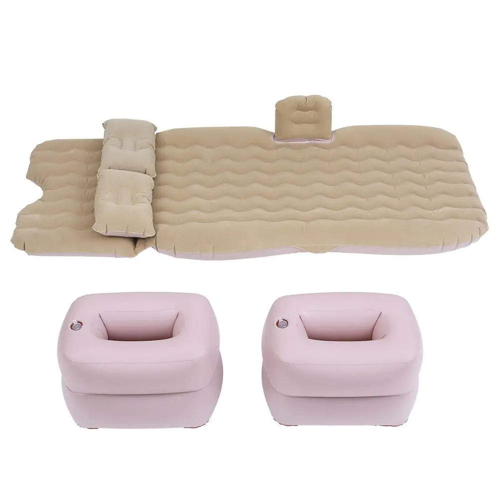 Weisshorn Car Mattress 176x80 Inflatable SUV Back Seat Camping Bed Beige - Furniture > Mattresses