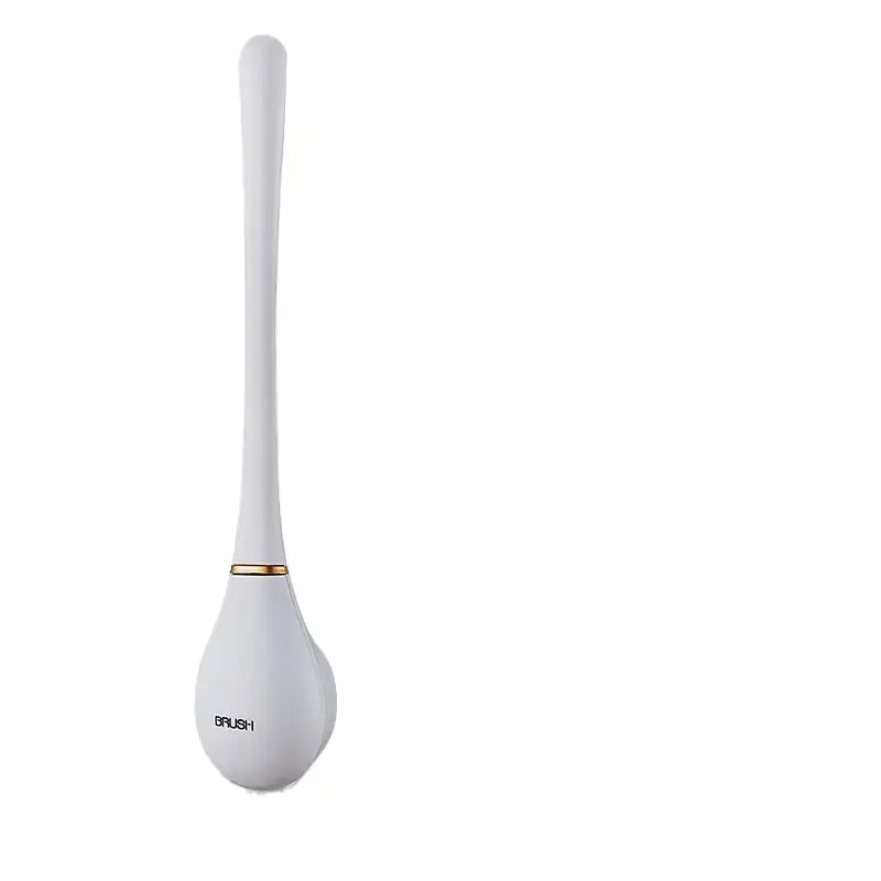 White baseball-shaped toilet brush 8cm * 42.5cm - Home & Garden > Bathroom Accessories > Toilet Brushes & Holders