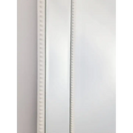 White Beaded Framed Mirror - X Large 190cm x 100cm - Home & Garden > Decor
