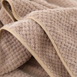 White Luxury White Bath Towel and Hand Towel Set - Ultra Soft and Absorbent - Home & Garden > Bathroom Accessories >