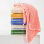 White Soft and Absorbent Cotton Towel Set | 3-Piece Luxury Bath Towels - Ideal for Adults Face & Bath Towels - Home &