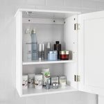 White Wall Cabinet with Door 40x52cm - Home & Garden > Storage