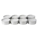 Wholesale Lot Large Tealight Candles 6cm Wide in silver foil cup 200 in a pack - Party Event Wedding BBQ Dinner