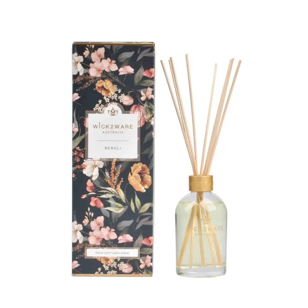 Wick2Ware Australia Fragrance Reed Diffuser Neroli 200ml/7.1 fl oz - Appliances > Aroma Diffusers & Humidifiers