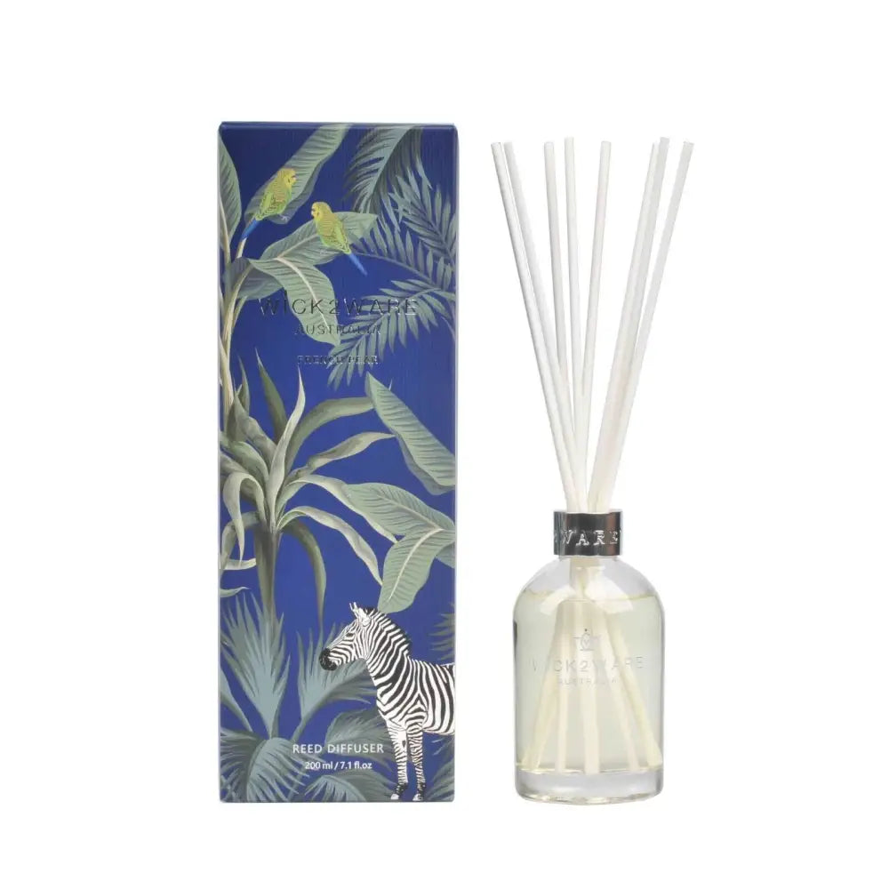 Wick2Ware Australia Reed Diffuser French Pear 200ml/7.1 fl oz - Appliances > Aroma Diffusers & Humidifiers