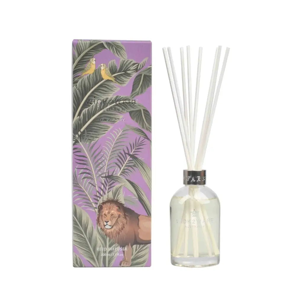 Wick2Ware Australia Reed Diffuser Lemongrass 200ml/7.1 fl oz - Appliances > Aroma Diffusers & Humidifiers
