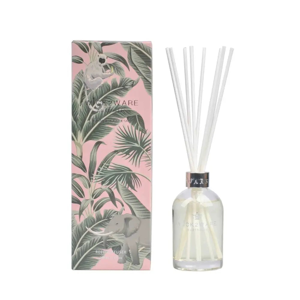 Wick2Ware Australia Reed Diffuser Lychee and Freesia 200ml/7.1 fl oz - Appliances > Aroma Diffusers & Humidifiers