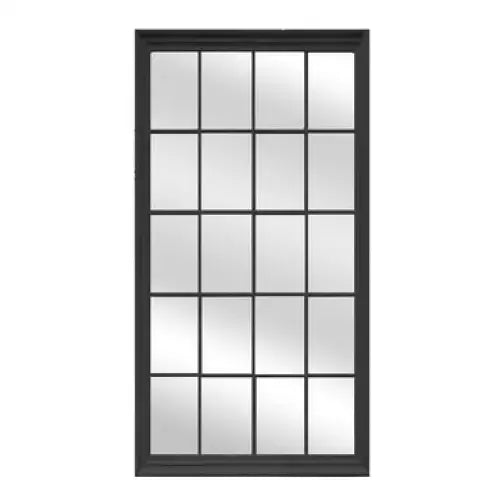 Window Style Mirror - Black Rectangle 100cm x 200cm - Home & Garden > Decor > Mirrors