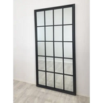 Window Style Mirror - Black Rectangle 100cm x 200cm - Home & Garden > Decor > Mirrors