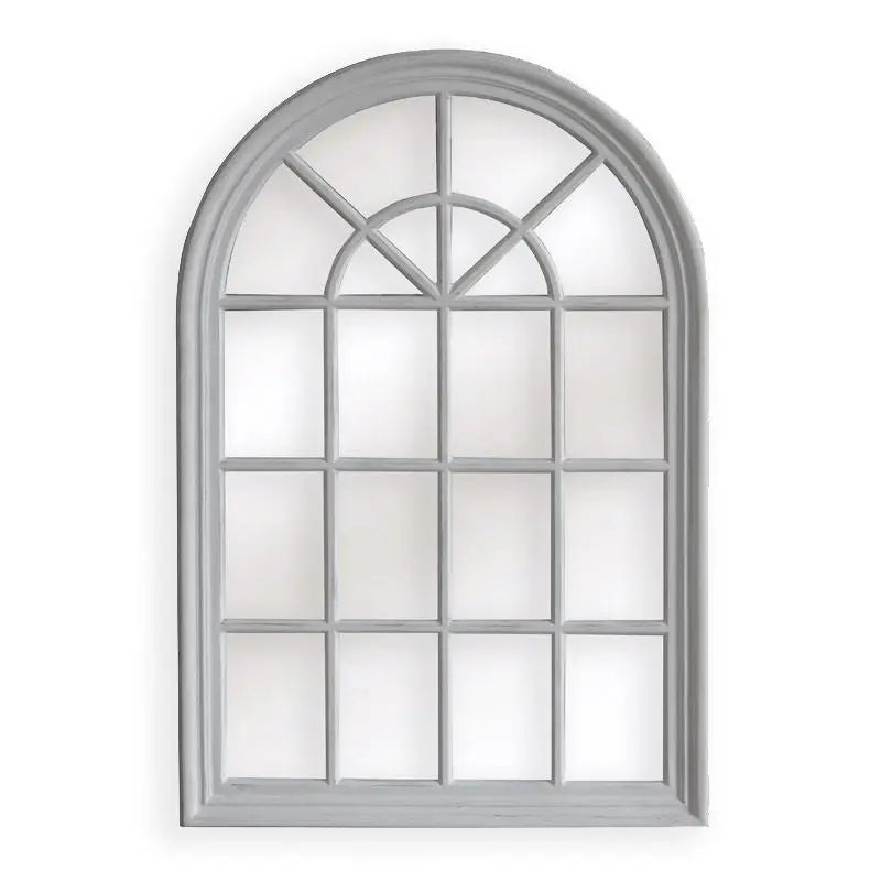 Window Style Mirror - White Arch 100 CM x 150 CM - Home & Garden > Decor